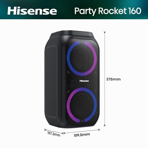 Hisense HP110 haut parleur portable et de fête Neuf - vue 8
