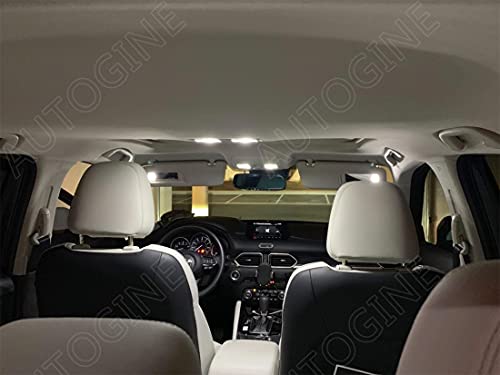 Kit de luces interiores LED blancas para Mazda CX-5 miniatura 6