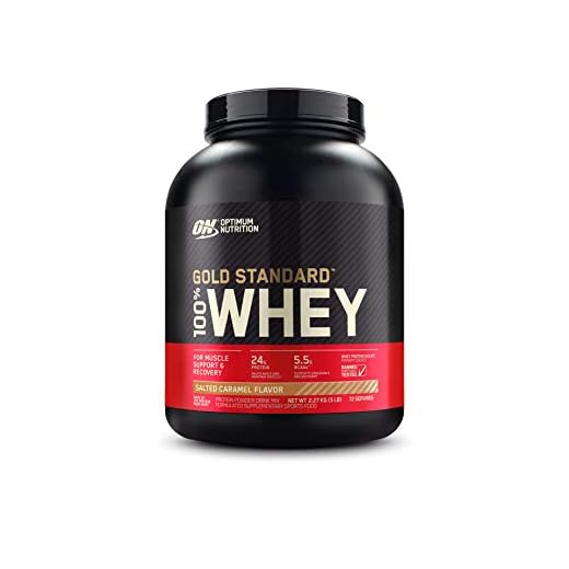 Gold Standard 100% Whey Protein 2,27kg On Optimum Nutrition - Salt caramel