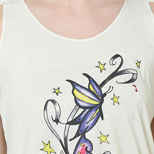 Image of Mack Jonney Graphic Print Regular Fit Tank Tops for Women (Pack of 2) LT 11 0002-P