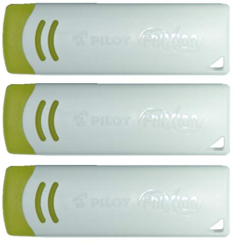 Pilot FriXion Pilot – Radiergummi (3 Stück, weiß)