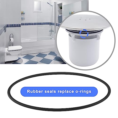 VGOL 5Pcs 70mm O Ring Replacement Rubber Sealing Rings Gasket Washer Accessories for Faucet Household Pipeline Hydraulic Pipeline Black - Image 2