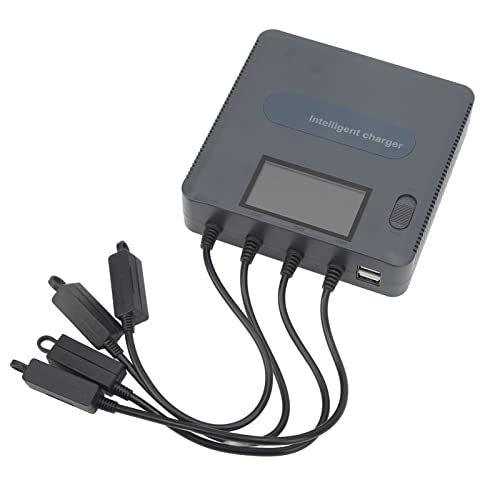 Drone Battery Charger, Rapid Multi Parallel Charging with LCD Display