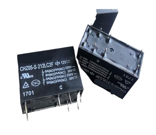 Relé de 8 pines CHZ05-S-212LC2F para sistemas domóticos y luces de casa
