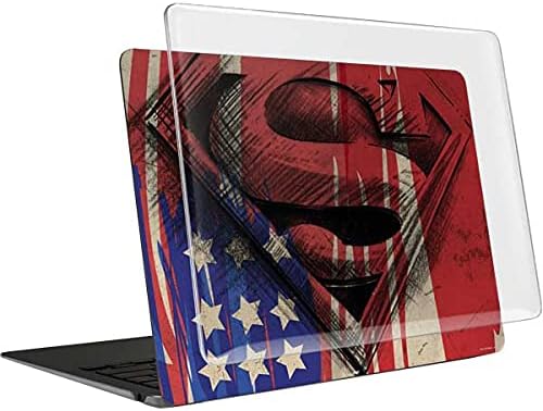 Skinit Case + Skin Compatible with MacBook Air 13in (2020) - Officially Licensed Warner Bros Superman Crest Design