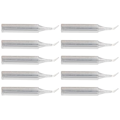 Image of Jeanoko Soldering Iron Tip, Solder Station Iron Tips Universal Proof for Precise Circuit Board Soldering Tips Solder Tips(IS Type(Elbow Head))