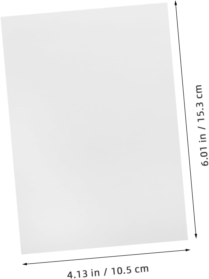 100sheets Photo Paper for Printers Glossy Finish Blank Photo Paper for Diy Projects image 2