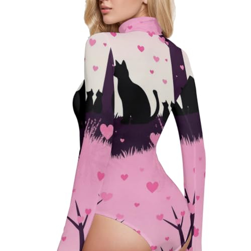 Body de manga larga para mujer ideal para cenas de San Valentín 3