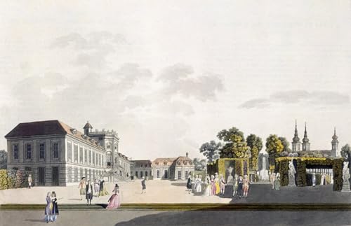Toile Vue sur les jardins de Laurenz Janscha pour créer un salon élégant