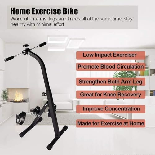 Bicicleta de pedal para brazos y piernas ajustable miniatura 3