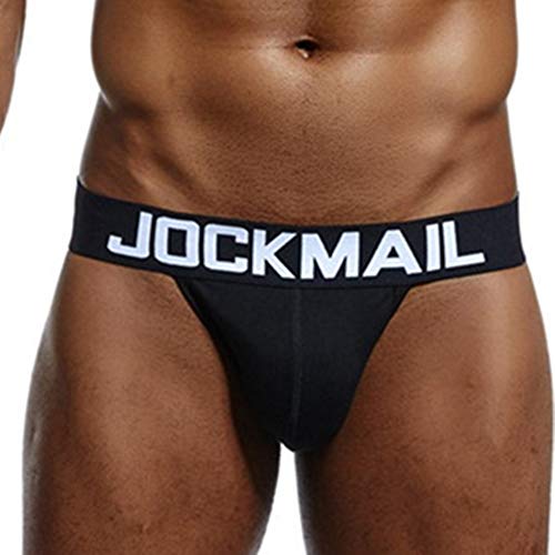 JOCKMAIL Jockstrap Athletic Supporters for Men Jock Strap Breathable Cotton Underwear2