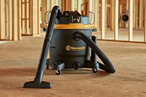 Vacmaster Professional - Wet/Dry Vac, 16 Gallon, Beast Series, 6.5 Hp 2-1/2" Hose (Vjh1612Pf0201), Black #TOP3