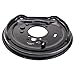 TRQ Rear Brake Rotor Backing Plate Compatible with 98-08 Forester 93-07 Impreza 92-97 Legacy