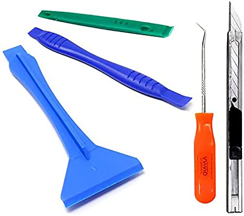 Outils de désherbage pour travaux manuels et scrapbooking de précision avec mini raclettes VViVid - 2