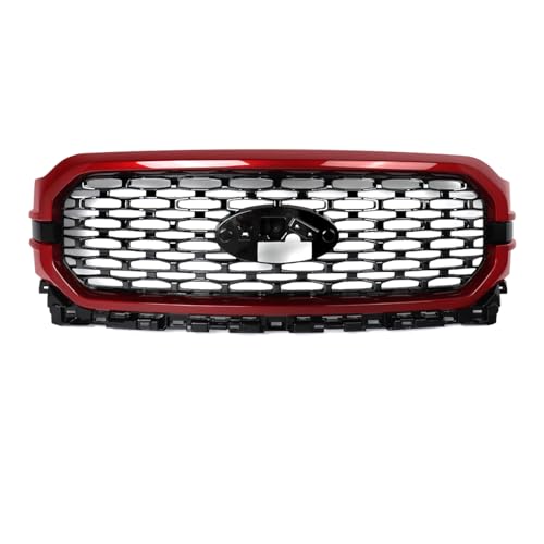SAIQINGSP Hot Pepper Red Front Grill Compatible with 2021-2023 F150