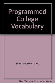 Paperback Programmed College Vocabulary Book