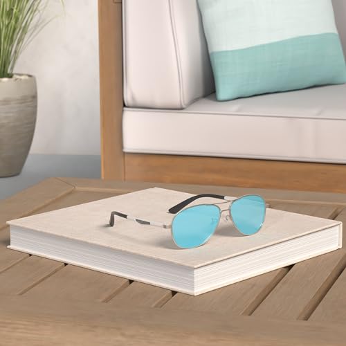 Image of GQUEEN Classic Pilot Polarized Sunglasses Men Women Retro Shades UV400 MOS1