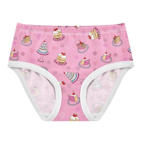 Little Girl Underwear Toddler Panties Kids Undies Cake Soft Cotton Briefs 2T-8Y
