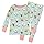 HonestBaby Celebration 2-Piece Pajamas Sleepwear PJs 100% Organic Cotton for Baby, Toddler, Kids, Bakery Bunnies