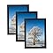 Amazon.com - Atryinous A4 Picture Frame Set of 3 Black Display Photo ...