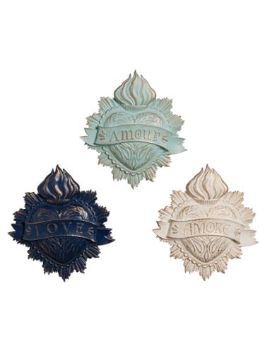 Coeurs ex-voto muraux Chehoma Love Amore pour créer une ambiance cabinet de curiosités au salon