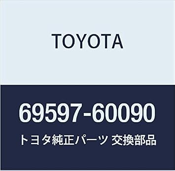 TOYOTA toyota Genuine Part Spare Wheel Lock Nuts Land Cruiser Prado Part No 69597 60090