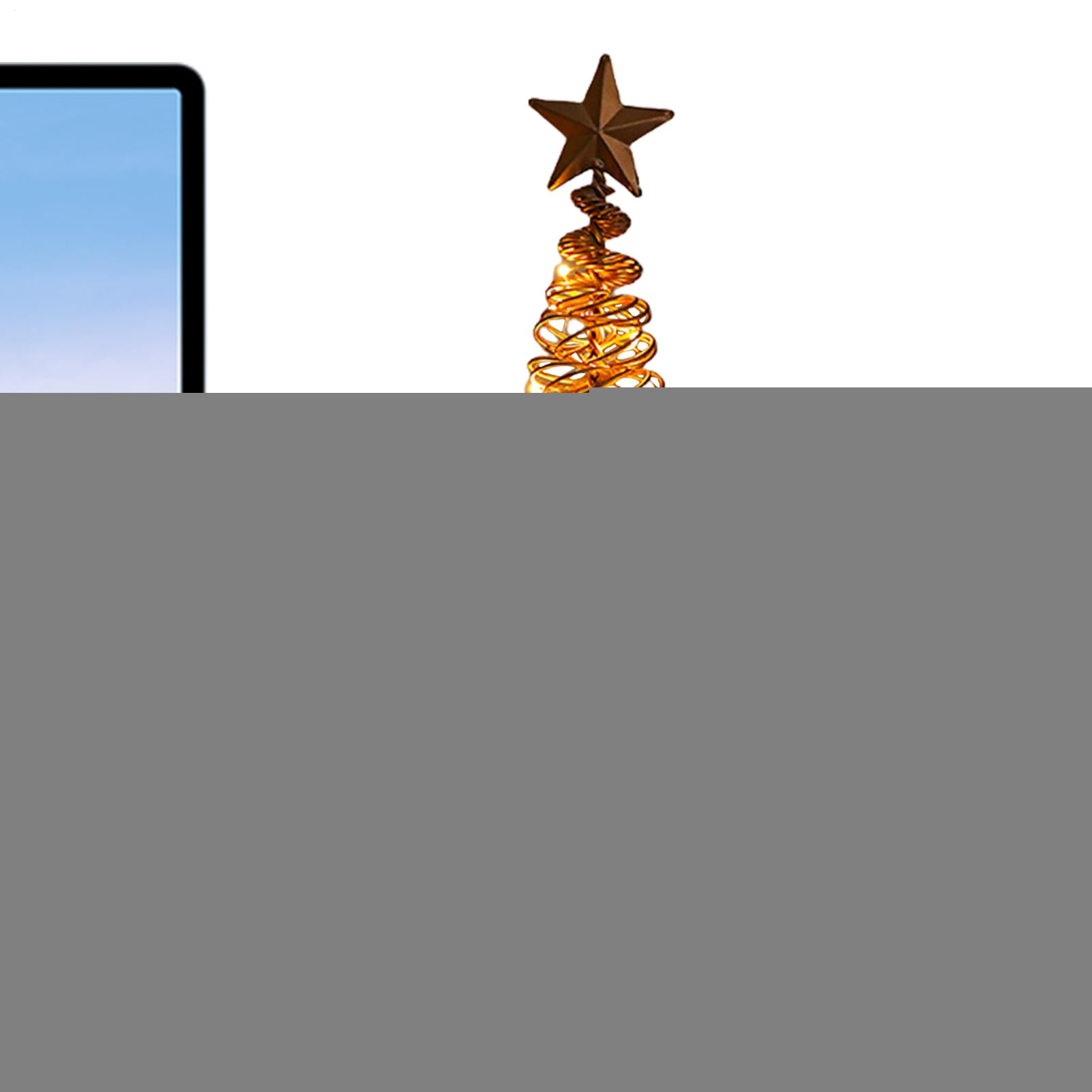 Lámpara de mesa para árbol de Navidad ideal como regalo decorativo de hogar