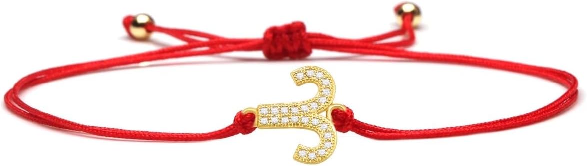 Your Zodiac Sign Red String Protection Bracelet