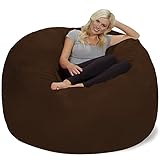 Chill Sack Bean Bag Chair: Giant 6' Memory Foam Furniture Bean Bag - Big Sofa with Soft Micro Fiber...