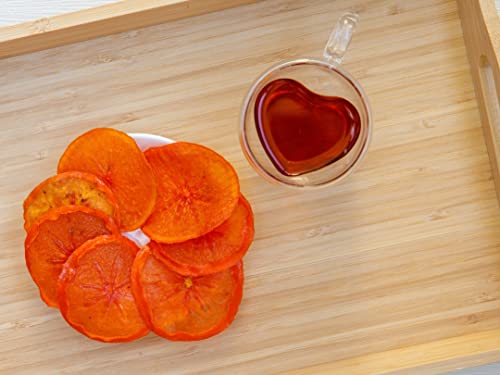 Premium Natural Sun Dried Wild Persimmon Chewy Chip Slices 5.3 oz Non-GMO Gluten Free Nut Allergen Free Kosher No Added Sugar And Vegan Healthy Superfood Fruit Snack Resealable Bag (1 Pack) Naturally Sweet - Thumbnail 4