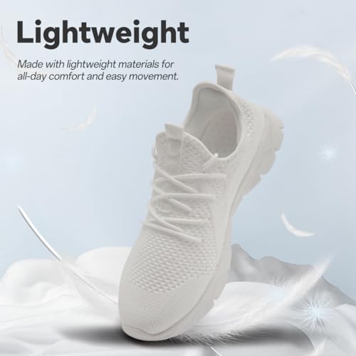 Image of Running Shoes for Men Gym Tennis Athletic Walking Shoes Non Slip Lightweight Breathable Sports Mesh Fashion Work Sneakers Casual Workout Trianer