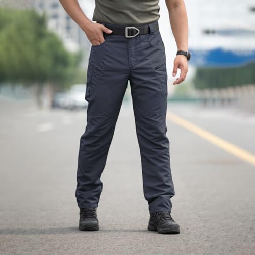 Tactical Pants for Men Waterproof Lightweight Big and Tall Work Pants Construction Carpenter Cargo Pants with Pockets4
