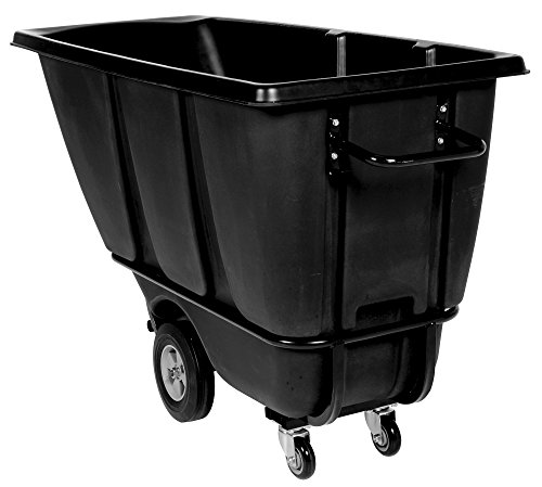 Carretilla plástica resistente tipo tilt de 73 lb 62x28x35 in miniatura 4