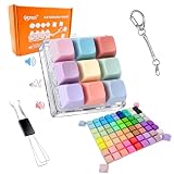 Gtzzot Keyboard Fidget Toy, Clicky, Creamy & Silent Key Sounds, 84 Keycaps