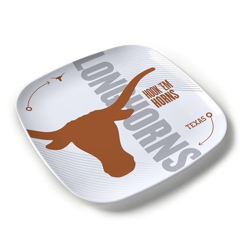 YouTheFan NCAA Texas Longhorns Large Party Plate