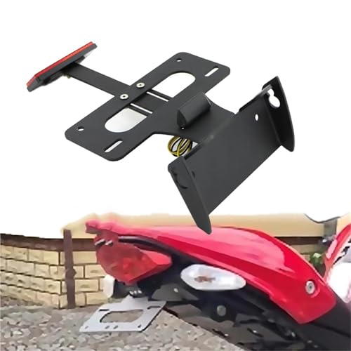 Support plaque Ducati Monster pour supprimer le garde-boue arrière
