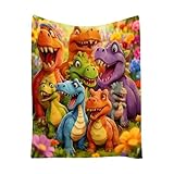 Couvre-lit doux et fiable : avec sa douceur durable et son séchage rapide, la couverture dinosaure garantit une utilisation familiale fréquente sans compromettre le confort ou l'apparence, qu'elle soit utilisée à l'intérieur ou lors d'aventures en plein air.