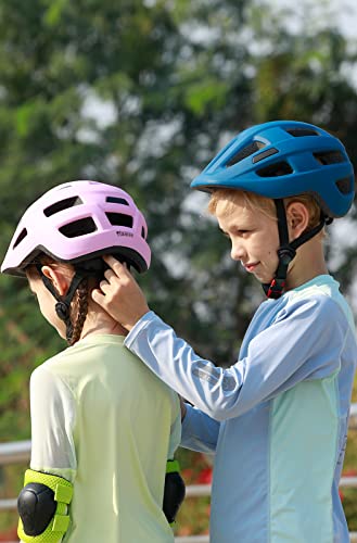 Kids Bike Helmet For Ages 1-8 Years, Adjustable Toddler Boys And Girls Helmets, Lightweight Child Infant Bicycle Cycling Scooter Sports Helmet 48-54Cm Pink #TOP5
