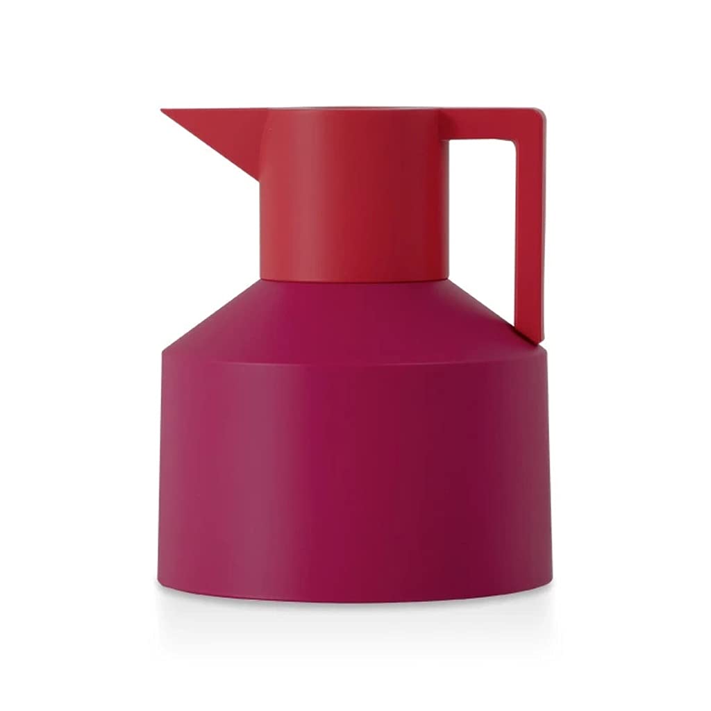 Cafetière isotherme géométrique en acier inoxydable avec isolation sous vide haute performance