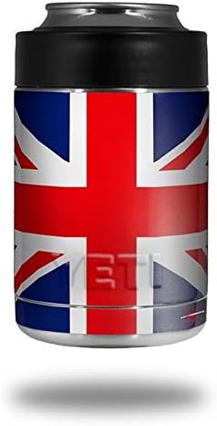 Union Jack 02Etiqueta autoadhesiva piel envolver Fits Yeti Rambler colster y rtic puede de estilo (Cooler no incluido)