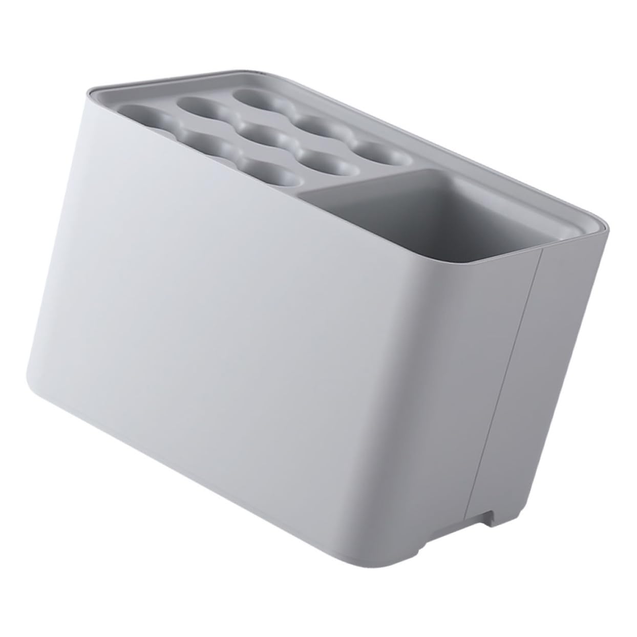 Alipis 1 Pc Estante De Almacenamiento De Paraguas Pararse Paragüero Bandeja De Goteo Porta Paraguas Decoración De Oficina Portátil Paraguas Ultravioleta Balde Afuera Sombrilla Pd Grey