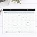 2025 AT-A-GLANCE® Monthly Desk Pad Calendar, 21-3/4