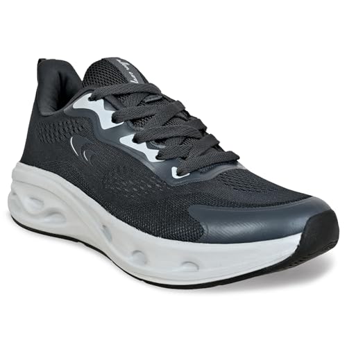 Image of Allen Cooper Training,Road Running,Cricket,Gym,Sports Comfortable Extra Max Cusion with Memory Foam Insole Running Shoes for Men(457 Navy /Black /Grey-Sizes 6,7,8,9,10)