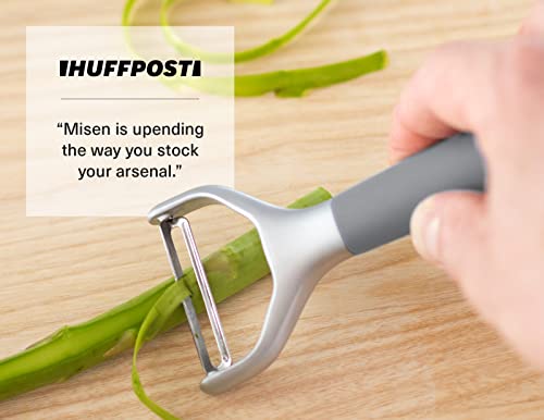 Misen-Stainless-Steel-Vegetable-Peeler-Unleash-Culinary-Precision-in-Your-Kitchen-with-this-Durable-and-Ergonomically-Designed-Tool-for-Effortless-Peeling-Gray