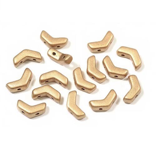 Perline Arrow Czech 2 Fori In Vetro Rosa – 50g (circa 300 Pz) 8x5mm Per Gioielli Fai Da Te - 4