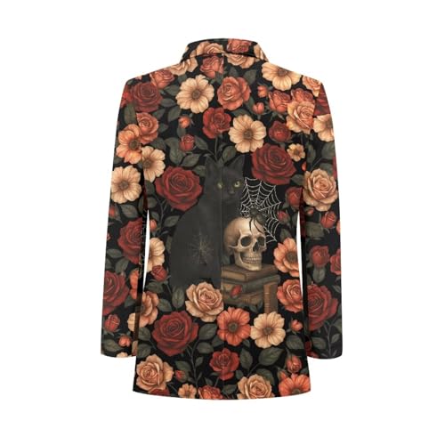 Halloween Blazer Men Lightweight Men's Suit Jacket for Party Banquet Regular Fit Mens Sport Coats with Pockets3