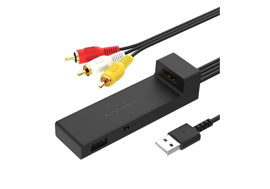 fireTVstick 第3世代 KD-232 4極ミニプラグ セット Amazon | カシムラ HDMI/RCA変換ケーブル USB1ポート fire tv