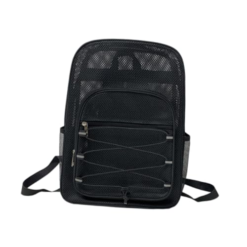Mesh Backpack Sports Gym Bag Casual Rucksack Convenient Beach Backpack Fitness Storage Bag for Street Shopping Travel Cycling2