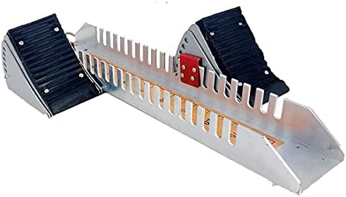 HOTSTORE Championship Starting Block with 6 Angles Adjustable Pedal, Athletic Aluminum Sprinter Starting Block for Plastic Runway Cinder Track