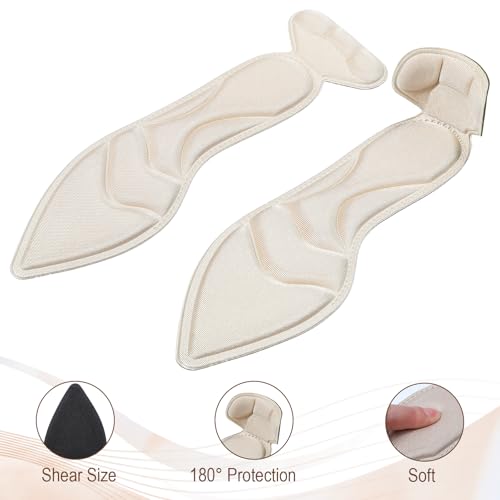 4 pares de plantillas recortables para tacones altos para mujer miniatura 4